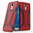 Slim Guard Tough Plated Shockproof Case for Huawei Y7 - Red